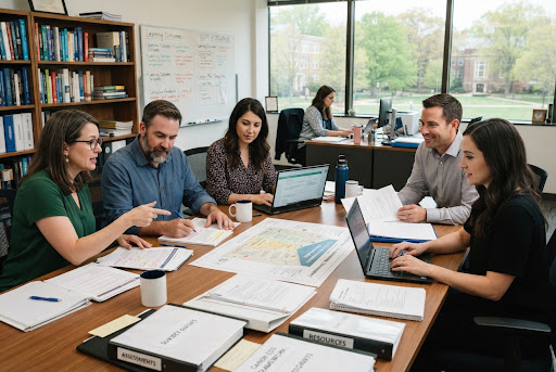 Profesionales en jornada de desarrollo